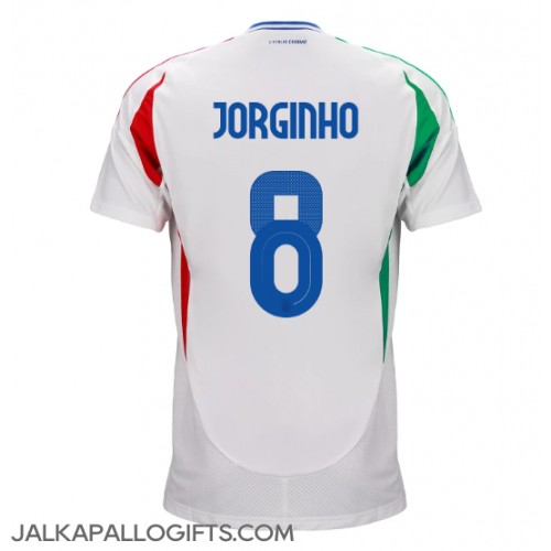 Italia Jorginho Frello #8 Vieraspaita EM-Kisat 2024 Lyhythihainen